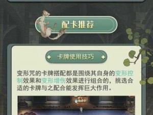 哈利波特魔法觉醒：探究变形咒的完美搭配之道