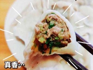 稳定美味肉馅小水饺老师要稳住，让你的味蕾安定下来