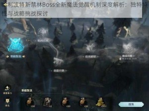 哈利波特新禁林Boss全新魔法觉醒机制深度解析：独特特性与战略挑战探讨