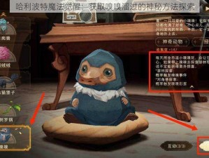 哈利波特魔法觉醒：获取嗅嗅溜过的神秘方法探索