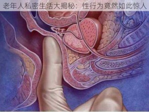 老年人私密生活大揭秘：性行为竟然如此惊人