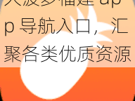 大菠萝福建 app 导航入口，汇聚各类优质资源