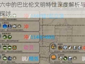 文明六中的巴比伦文明特性深度解析与运营策略探讨