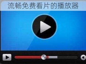 流畅免费看片的播放器