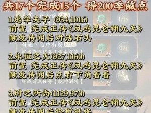 逆水寒手游花香如故任务攻略大全：详细步骤解析，轻松完成人间任务