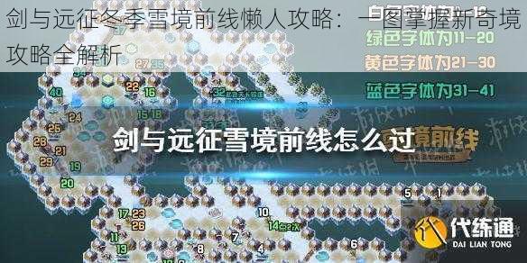 剑与远征冬季雪境前线懒人攻略：一图掌握新奇境攻略全解析