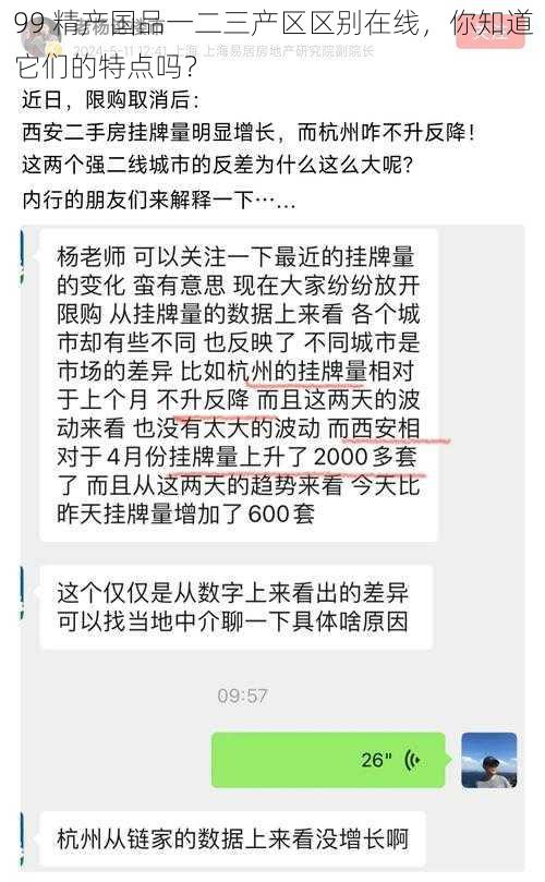 99 精产国品一二三产区区别在线，你知道它们的特点吗？