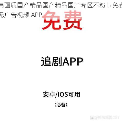 高画质国产精品国产精品国产专区不粉 h 免费无广告视频 APP