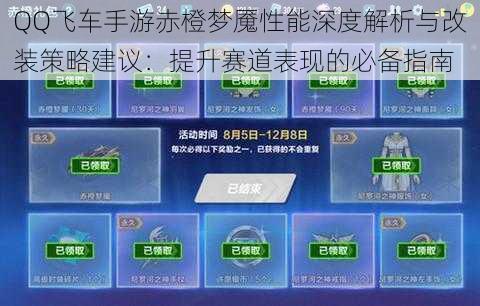 QQ飞车手游赤橙梦魇性能深度解析与改装策略建议：提升赛道表现的必备指南