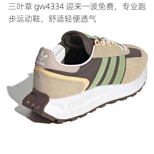 三叶草 gw4334 迎来一波免费，专业跑步运动鞋，舒适轻便透气