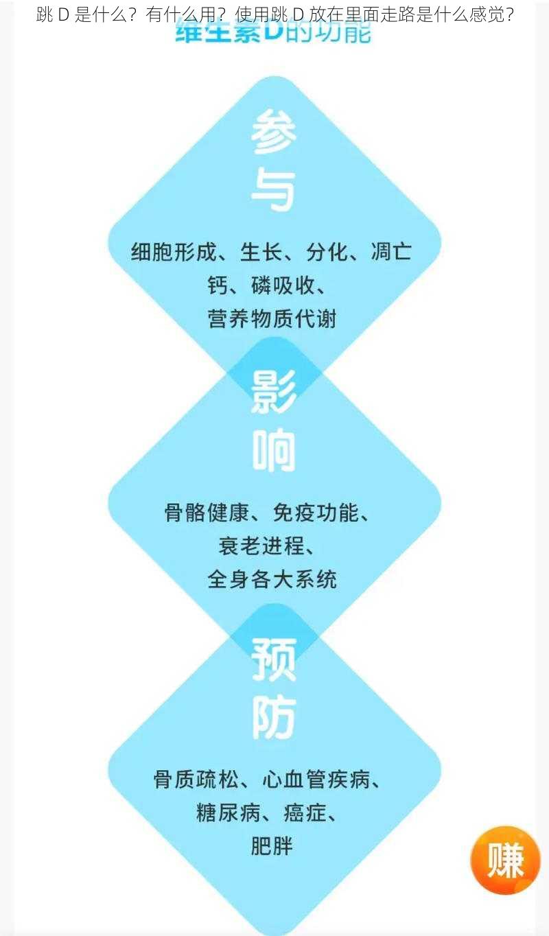 跳 D 是什么？有什么用？使用跳 D 放在里面走路是什么感觉？