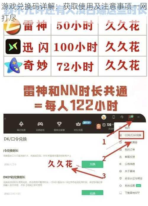 游戏兑换码详解：获取使用及注意事项一网打尽