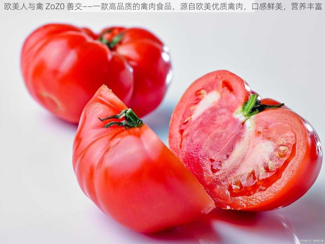 欧美人与禽 ZoZ0 善交——一款高品质的禽肉食品，源自欧美优质禽肉，口感鲜美，营养丰富