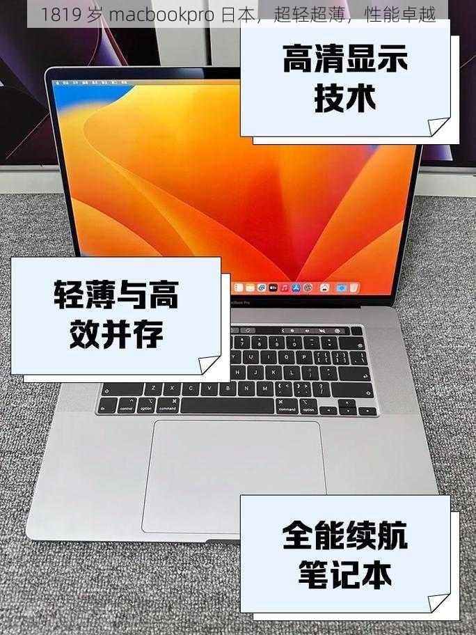 1819 岁 macbookpro 日本，超轻超薄，性能卓越