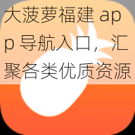 大菠萝福建 app 导航入口，汇聚各类优质资源