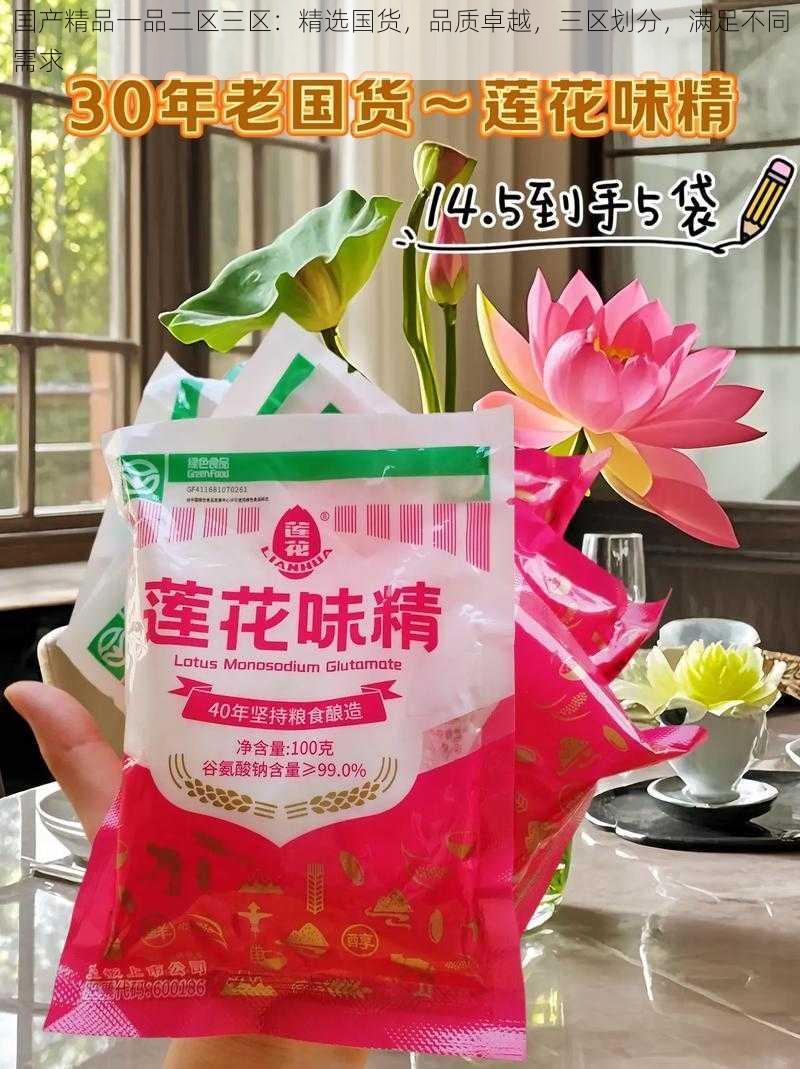 囯产精品一品二区三区：精选国货，品质卓越，三区划分，满足不同需求