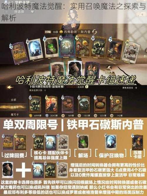 哈利波特魔法觉醒：实用召唤魔法之探索与解析